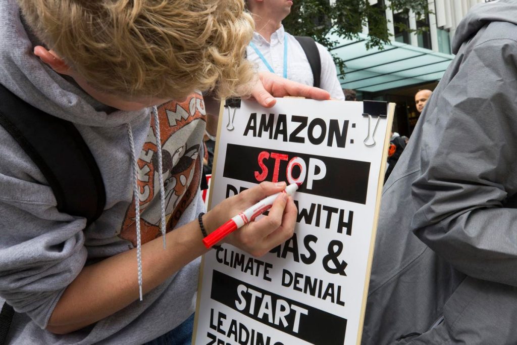 Amazon Employees Walkout Over Climate Concerns And Back-To-Work Mandate
