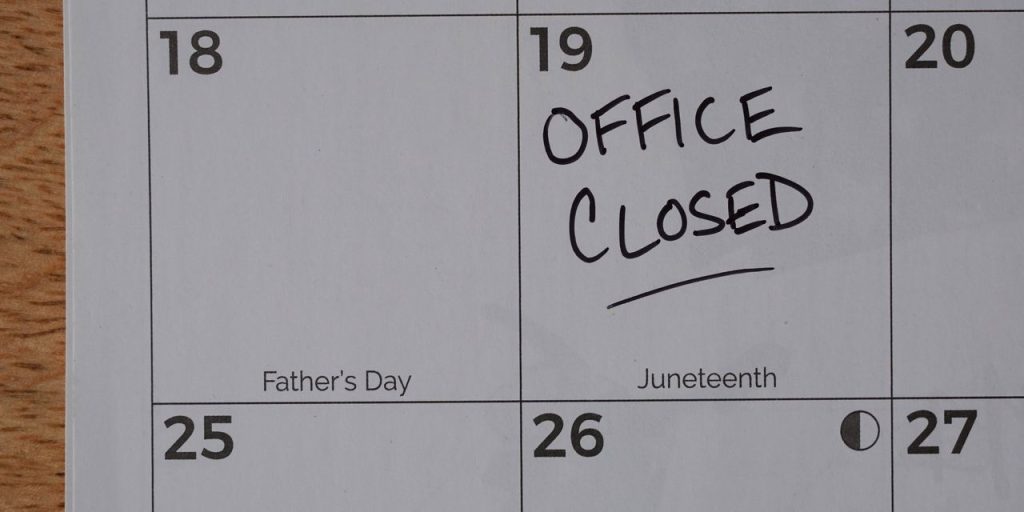 Juneteenth holiday: Will banks be open? Is mail still being delivered?