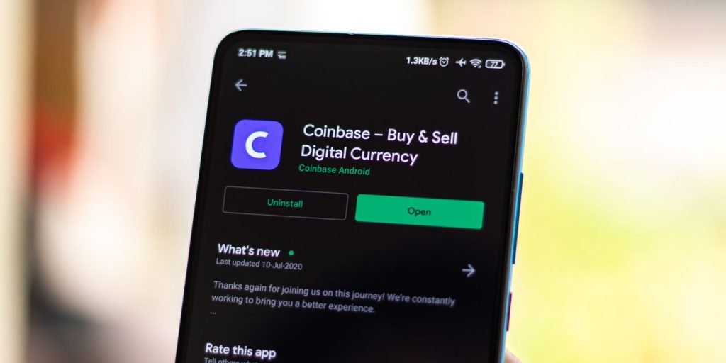 Coinbase and Crypto Stocks Rise. Wall Street Competition Is Welcome for Now.