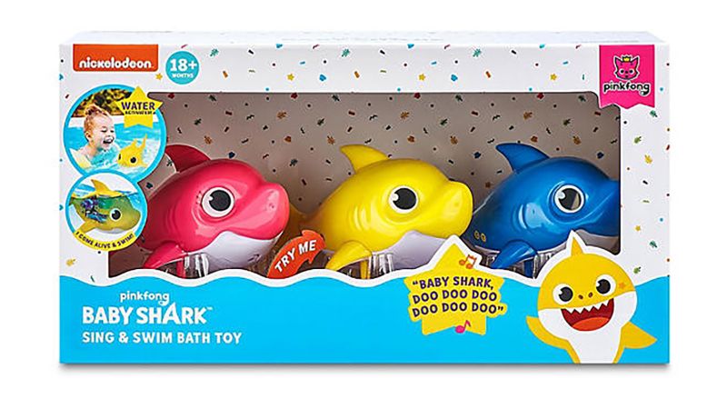 Toy maker recalls 7.5 million Baby Shark children’s toys due to a risk of impalement