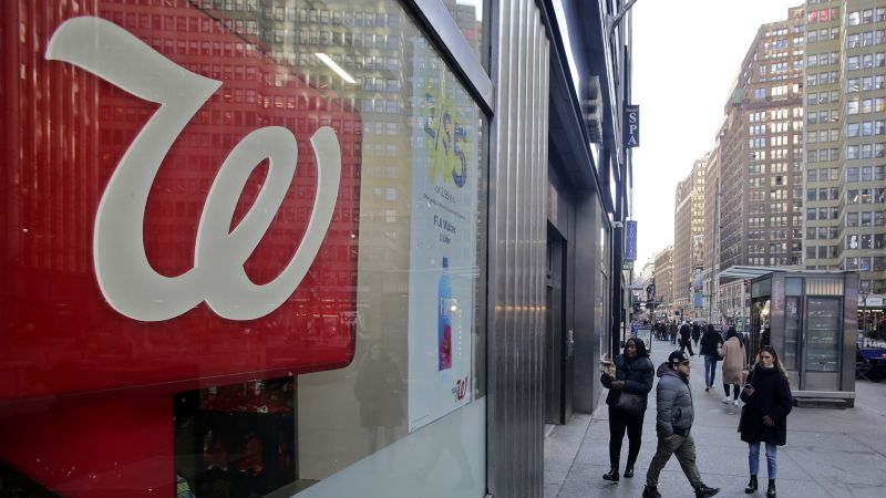 Walgreens profit tumbles, slashes guidance amid significant drop in Covid vaccine demand