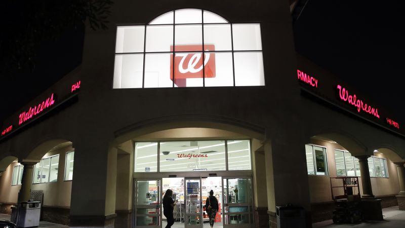 Walgreens is closing 450 locations