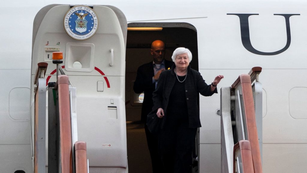 U.S. Treasury Secretary Janet Yellen meets Chinese Premier Li Qiang