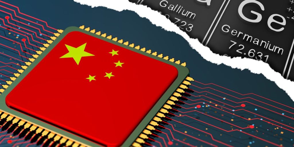 China restricts access to 2 metals crucial to making semiconductors. What you need to know.