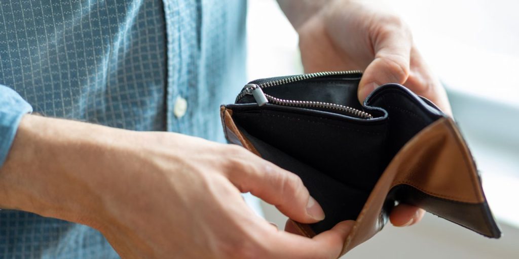 Here are the latest signs that Americans are running out of savings