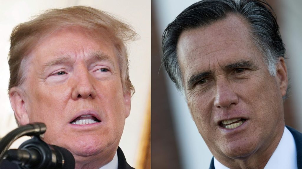 Romney says Republican presidential no-hopers must bow out by Feb. 26 to stop Trump
