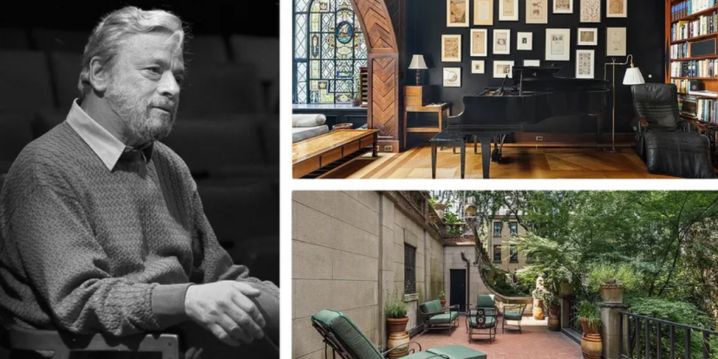 Composer Stephen Sondheim’s former NYC townhouse hits the market for $7 million