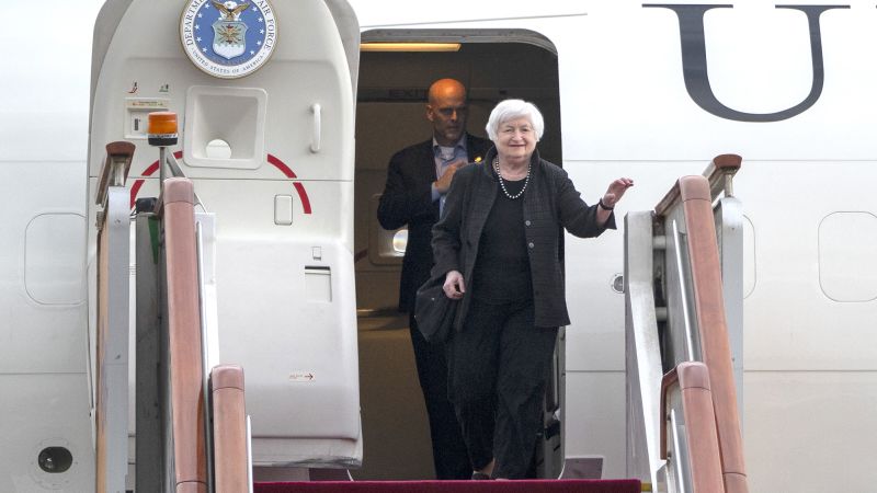 Yellen expresses ‘concern’ about China’s export curbs on strategic raw materials