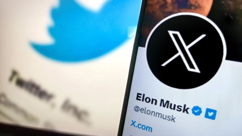 Elon Musk rebrands Twitter as X