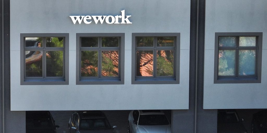 WeWork is a delinquent tenant in San Francisco high-rise it also owns