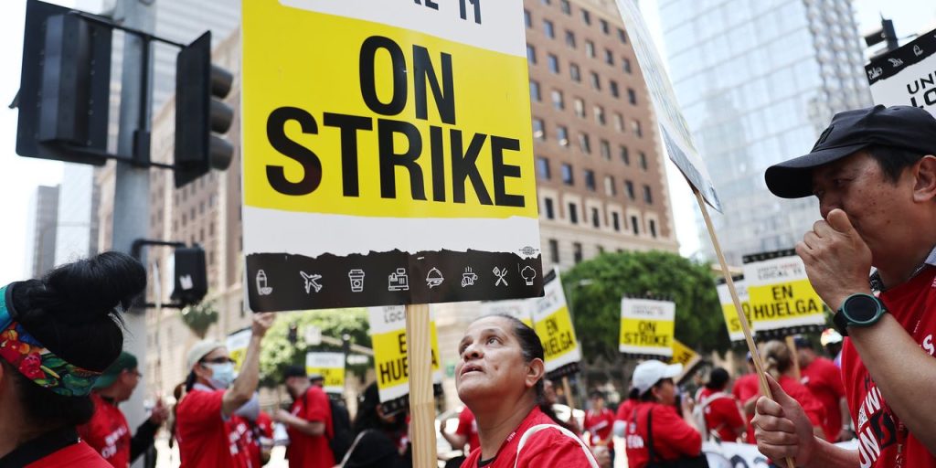 Violent clashes are marring a summer of labor solidarity. Here’s what happened at a wedding.