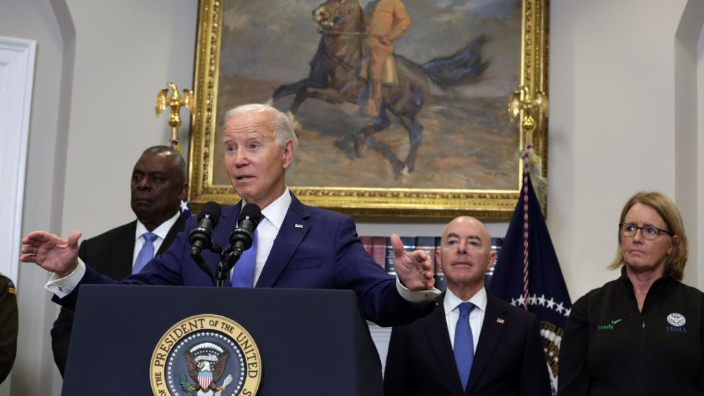 Hurricane Idalia: Biden promises ‘anything the states need’ and says climate crisis can’t be denied