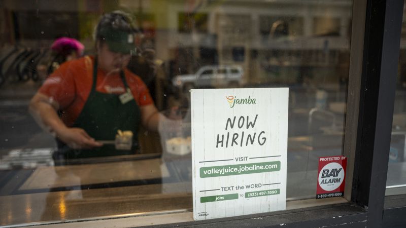 The US job market continues its cooldown, adding just 187,000 positions last month