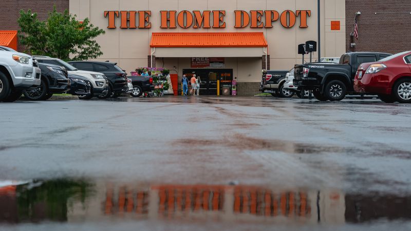 Home Depot sales fell as housing market cooled