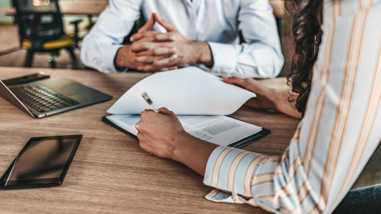 Signing contract agreement STOCK