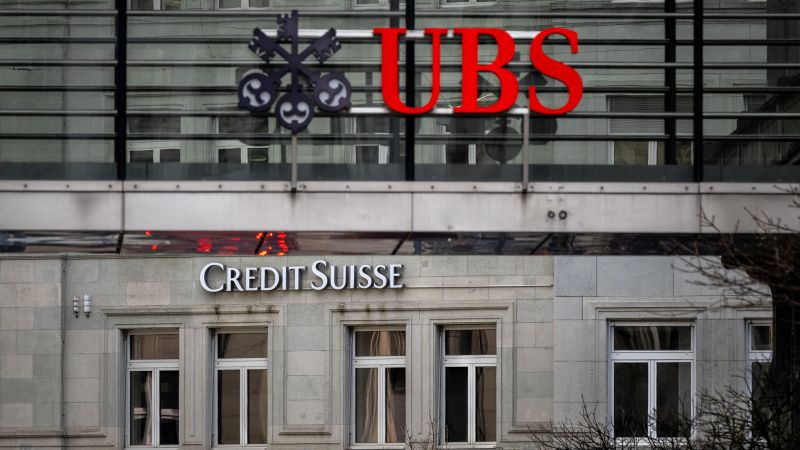 UBS targets cost cuts of $10 billion as it absorbs Credit Suisse