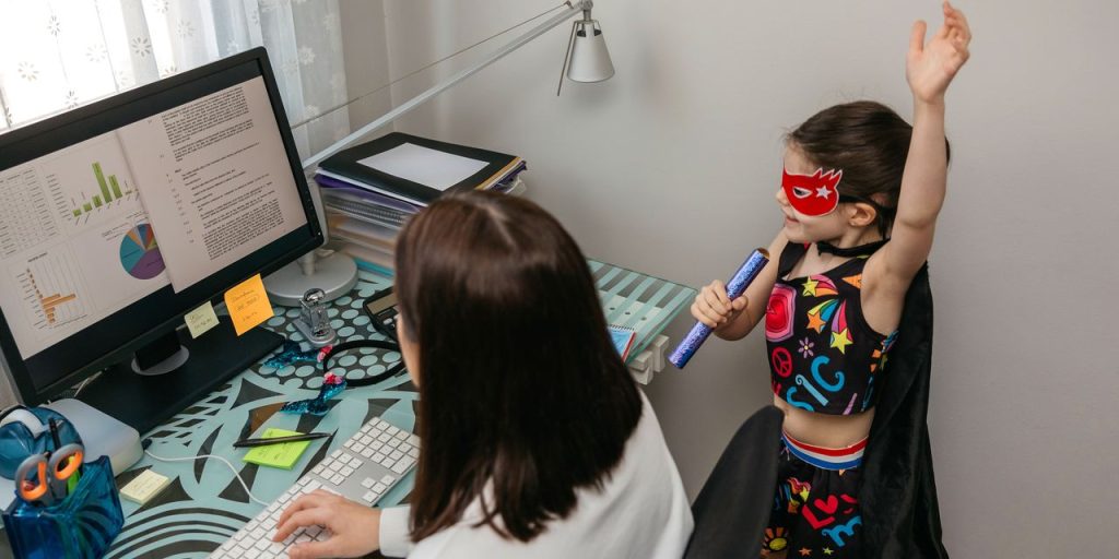 Opinion: If employers want workers back in the office, they’ll need to address families’ childcare crisis