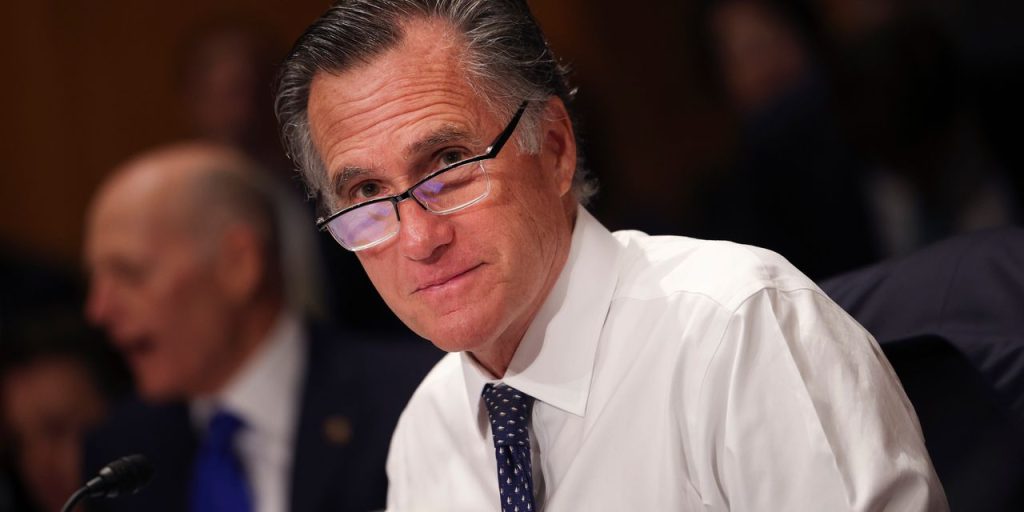 Mitt Romney says he won’t run for re-election to Senate