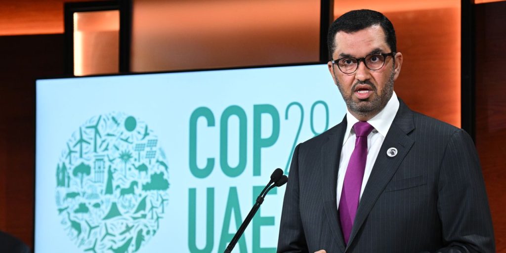 UAE oil exec and leader of next climate summit tells U.N., energy industry to ‘get after gigatons’ of emissions