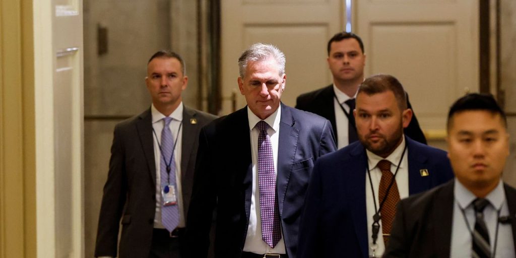 McCarthy maintains tough tone as government shutdown on Sunday looks unavoidable