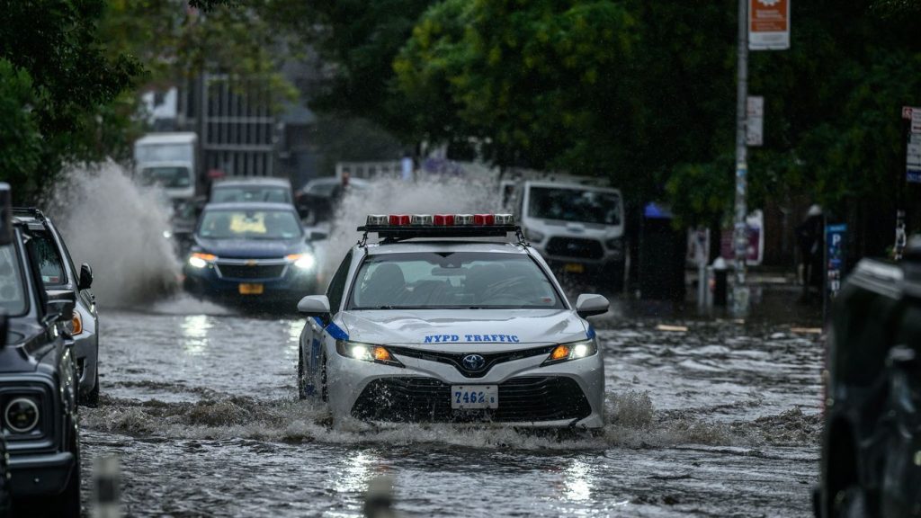 Flash flooding in New York City halts multiple train lines and cancels hundreds of flights