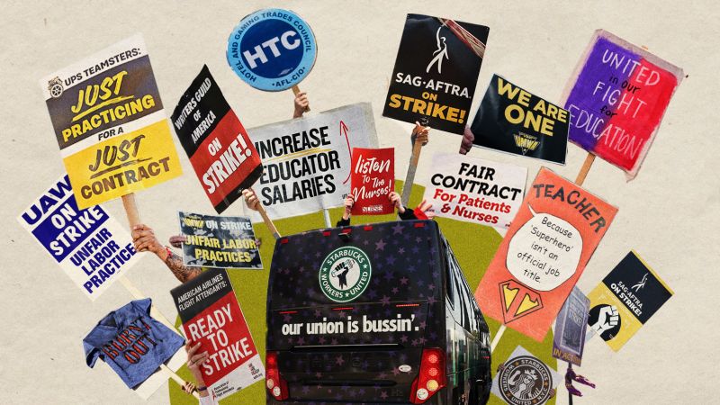 Strikes make a comeback in America