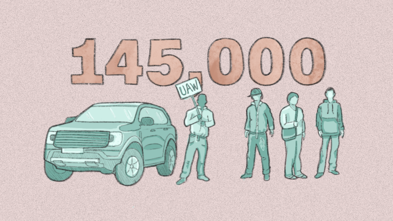The big numbers that make up the pending auto strike