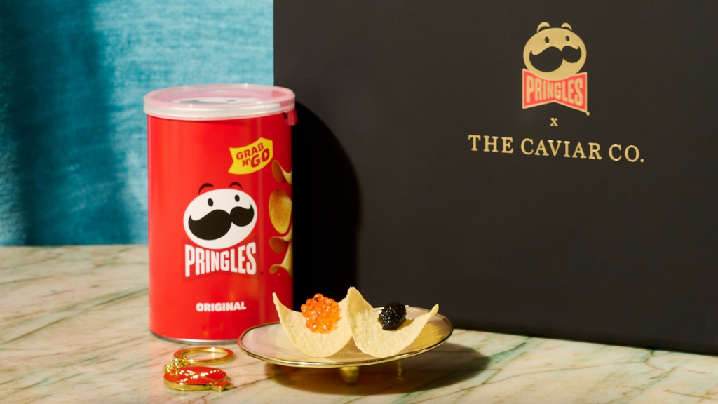 Has caviar gone mainstream? You can now pair your fish eggs with Pringles.