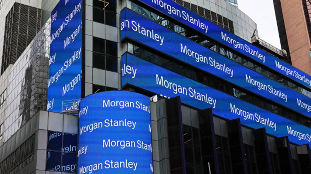 We’re lowering our price target on Morgan Stanley as shares tumble on earnings results