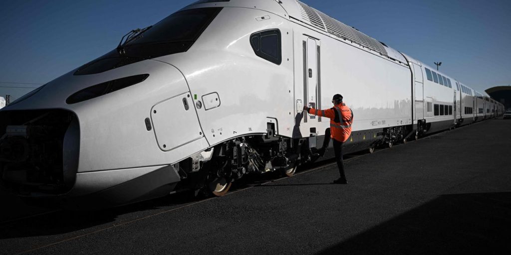 Alstom shares plunge more than a third after high-speed train builder warns on cash flow