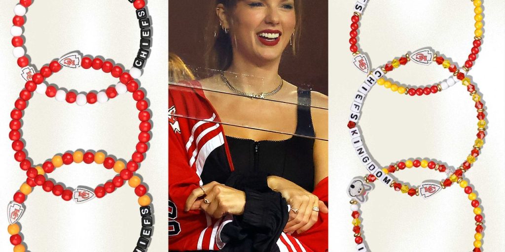 Call it the Taylor Swift effect: Football fans are now buying friendship bracelets by the tens of thousands