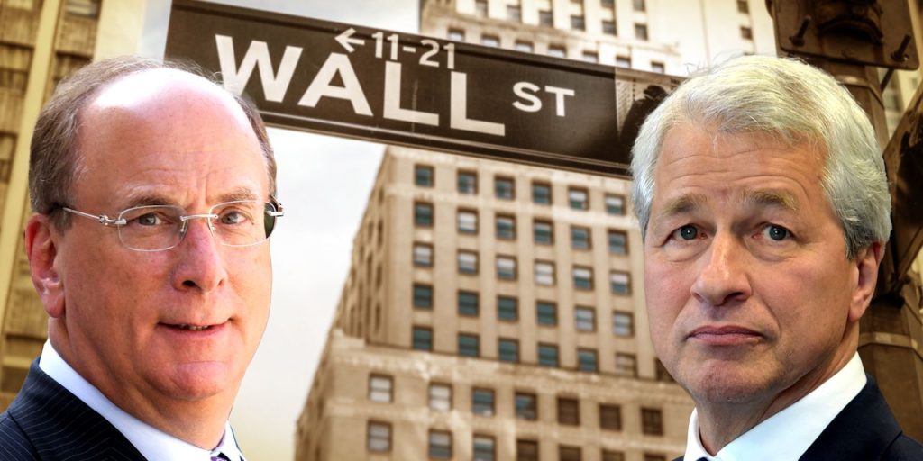 JPMorgan’s Dimon and BlackRock’s Fink both see parallels to the 1970s