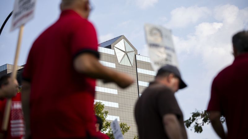 UAW union just ordered 6,800 workers to strike a massive Ram truck facility