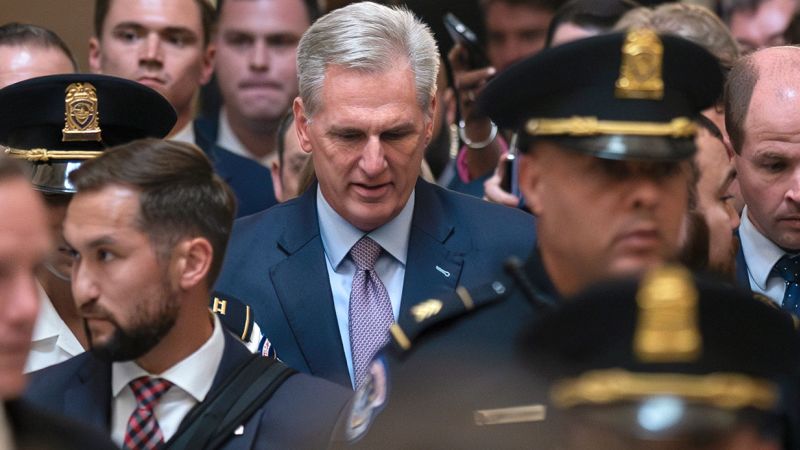 McCarthy’s ouster could hurt the US economy