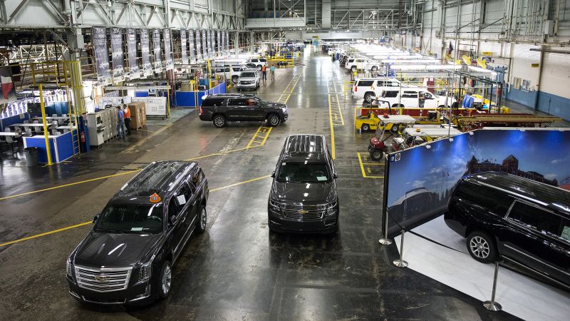 UAW strikes GM’s largest plant that makes its very profitable full-size SUV