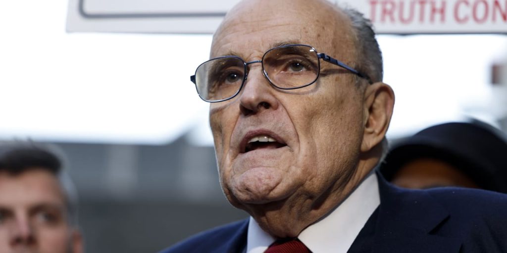 Rudy-nomics: From $50 million to bankruptcy, the financial fall of Rudy Giuliani